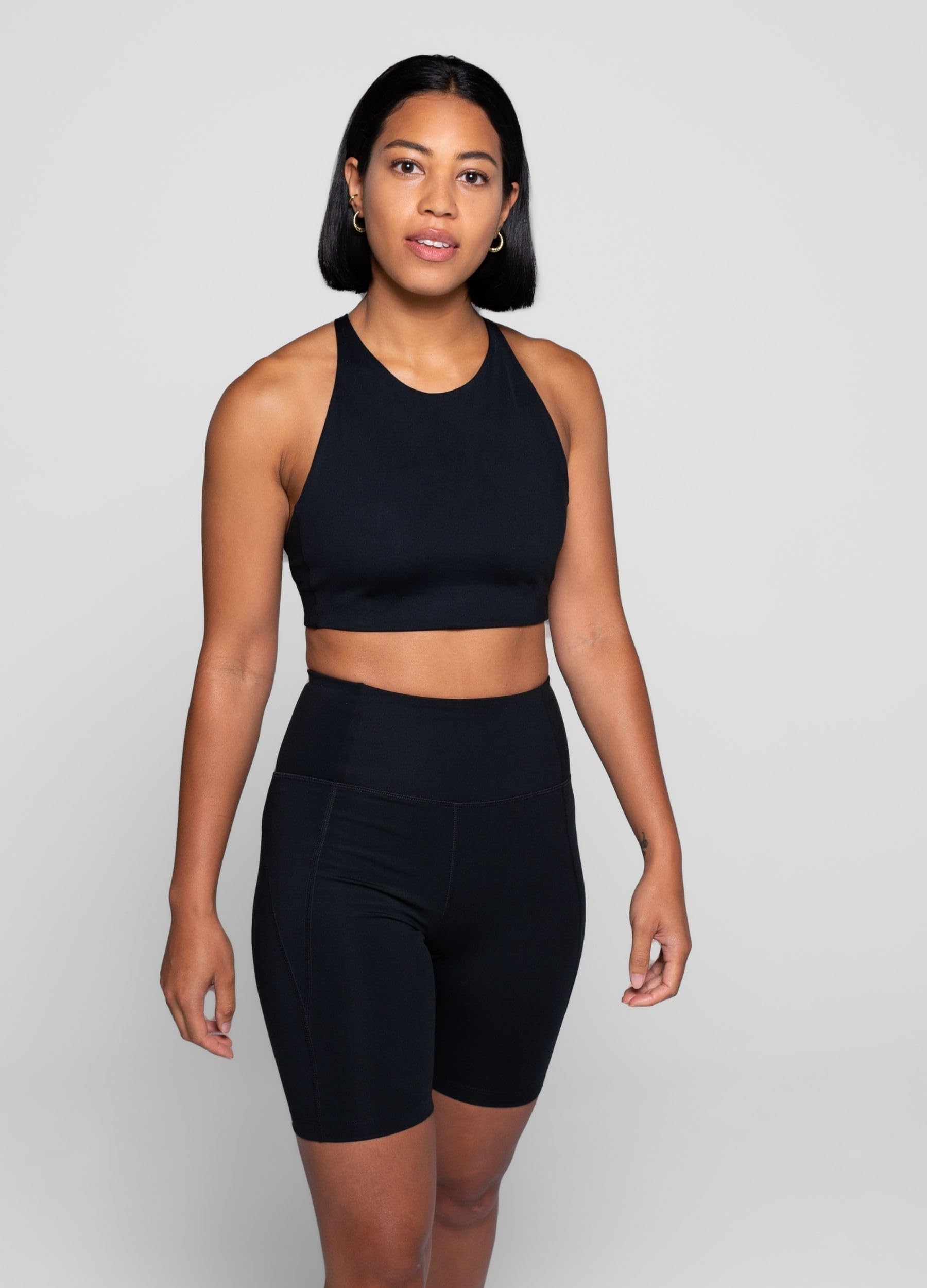 Girlfriend Collective Damen Topanga, Cross-Back Sports Bra
