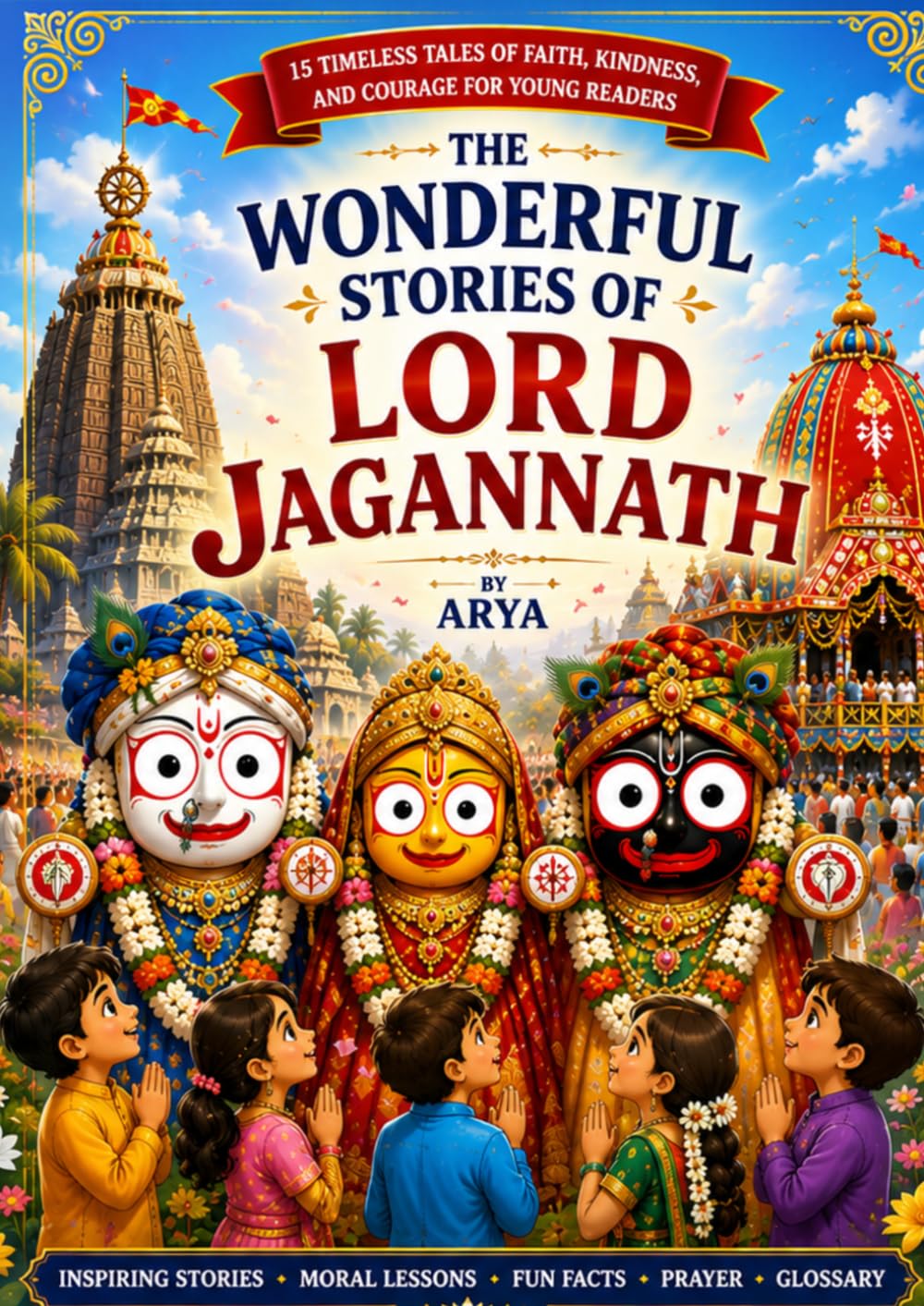 The Wonderful Stories of Lord Jagannath: 15 Traditional Tales Retold for Children Ages 5–12 | Inspiring Stories of Faith, Kindness, Courage, Rath Yatra, Indian Culture & Hindu Mythology
