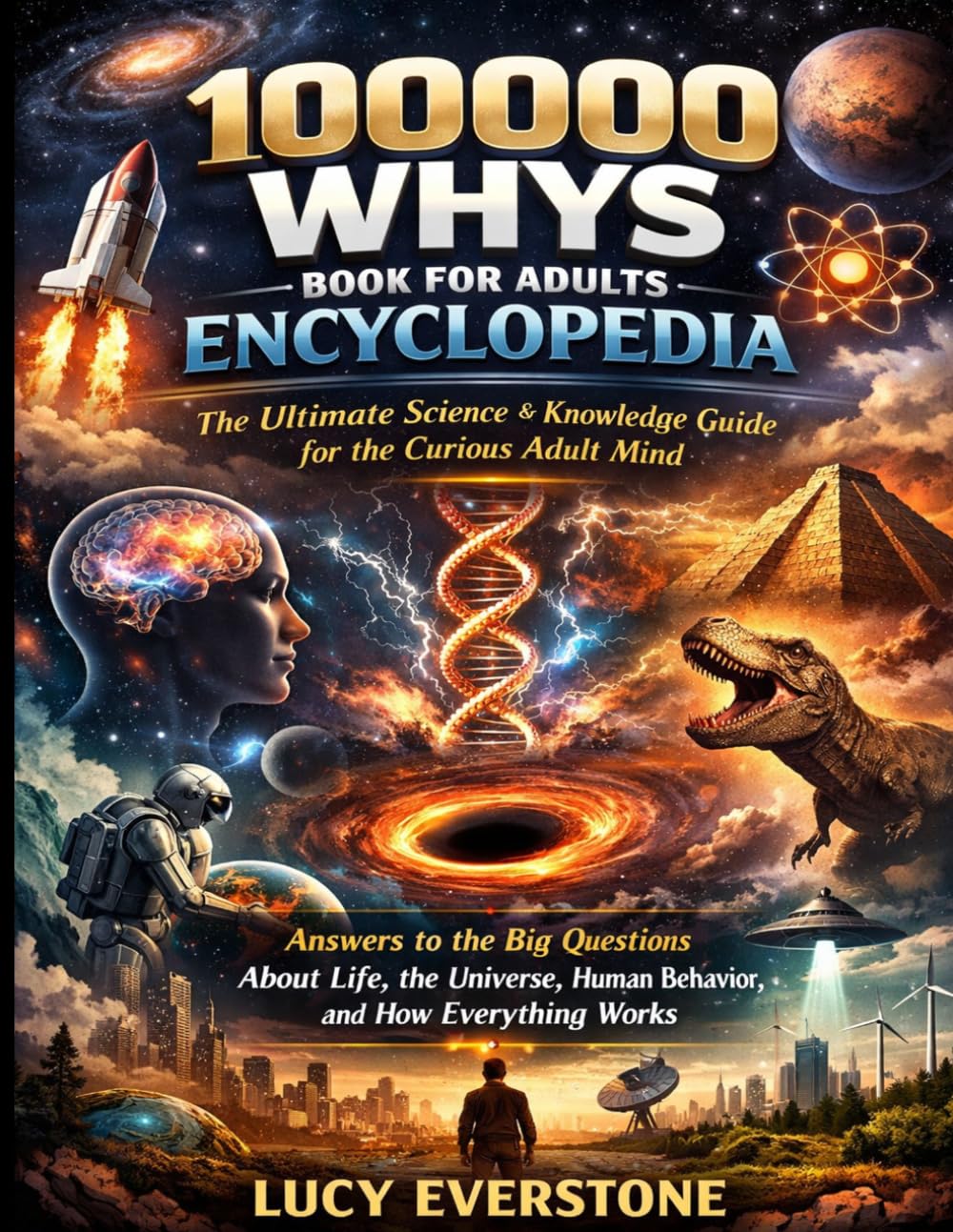 100000 Whys Book for Adults Encyclopedia: The Ultimate Science & Knowledge Guide for the Curious Adult Mind Answers to the Big Questions About Life, ... Human Behavior, and How Everything Works