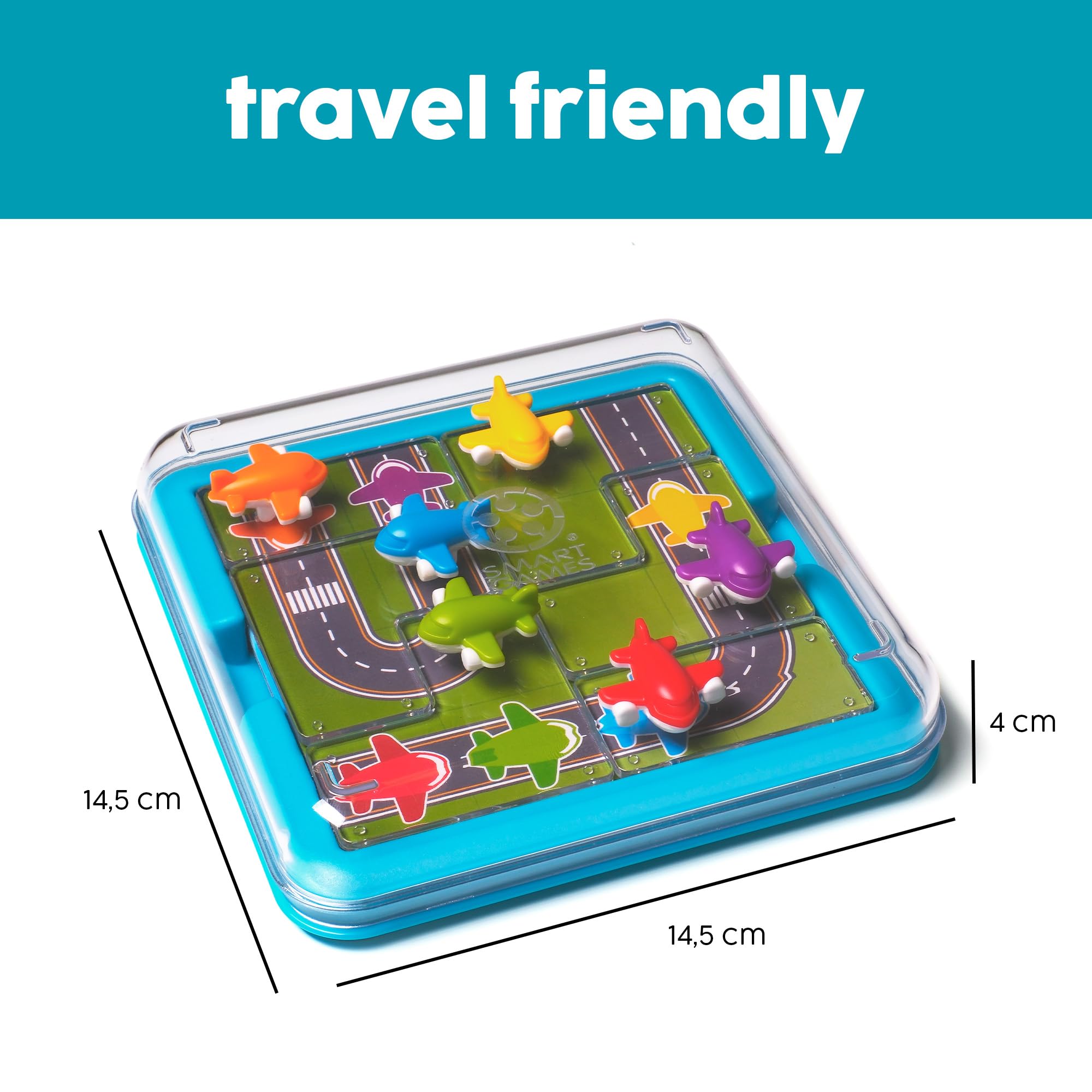 SmartGames - Take Off, 1 joueur de puzzle avec 60 défis, à partir de 5 ans