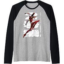 Evangelion - Variety of items for manga lovers Raglan Baseball Tee