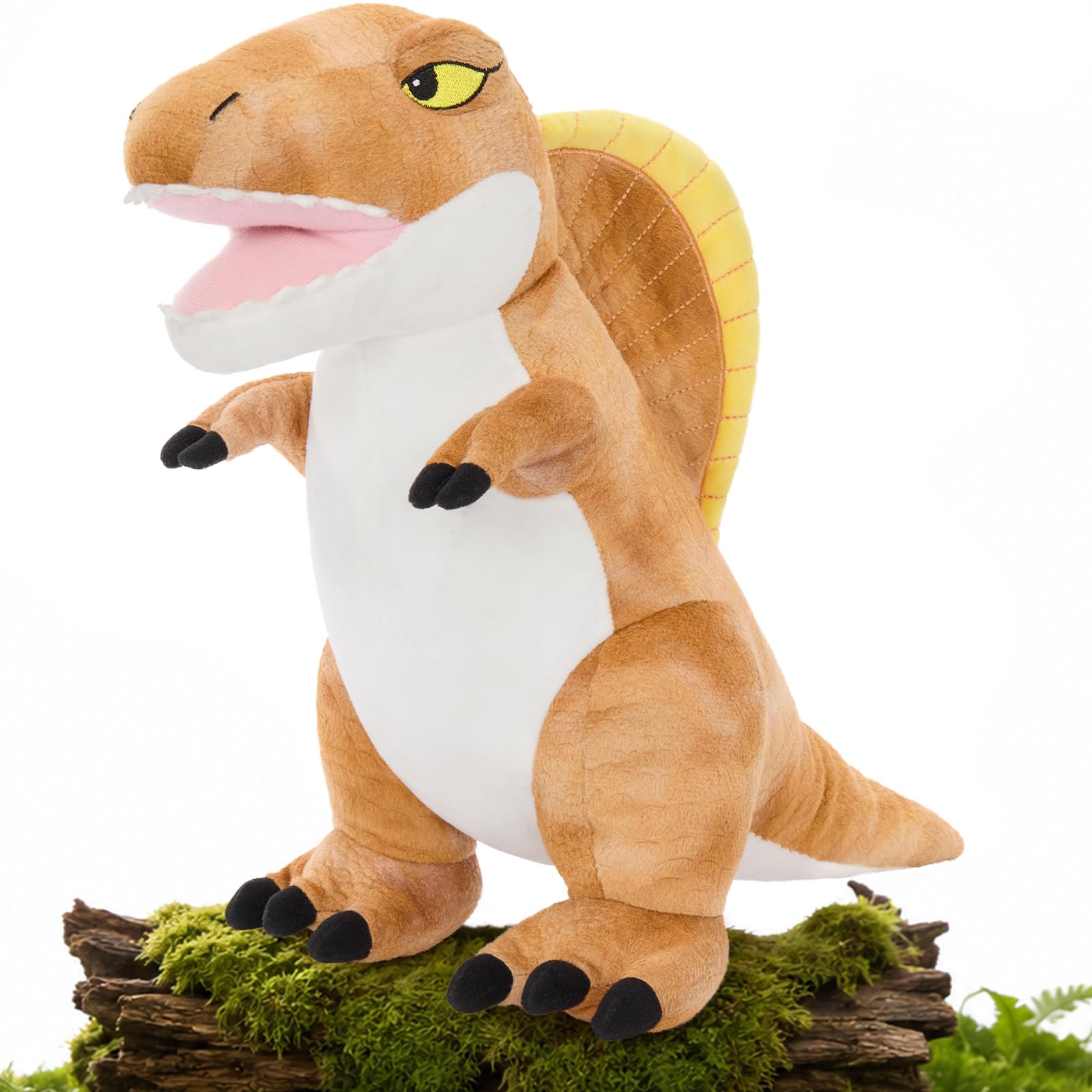 MorisMos Spinosaurus Stuffed Animal, 20'' Stuffed Dinosaur Toy for Kids