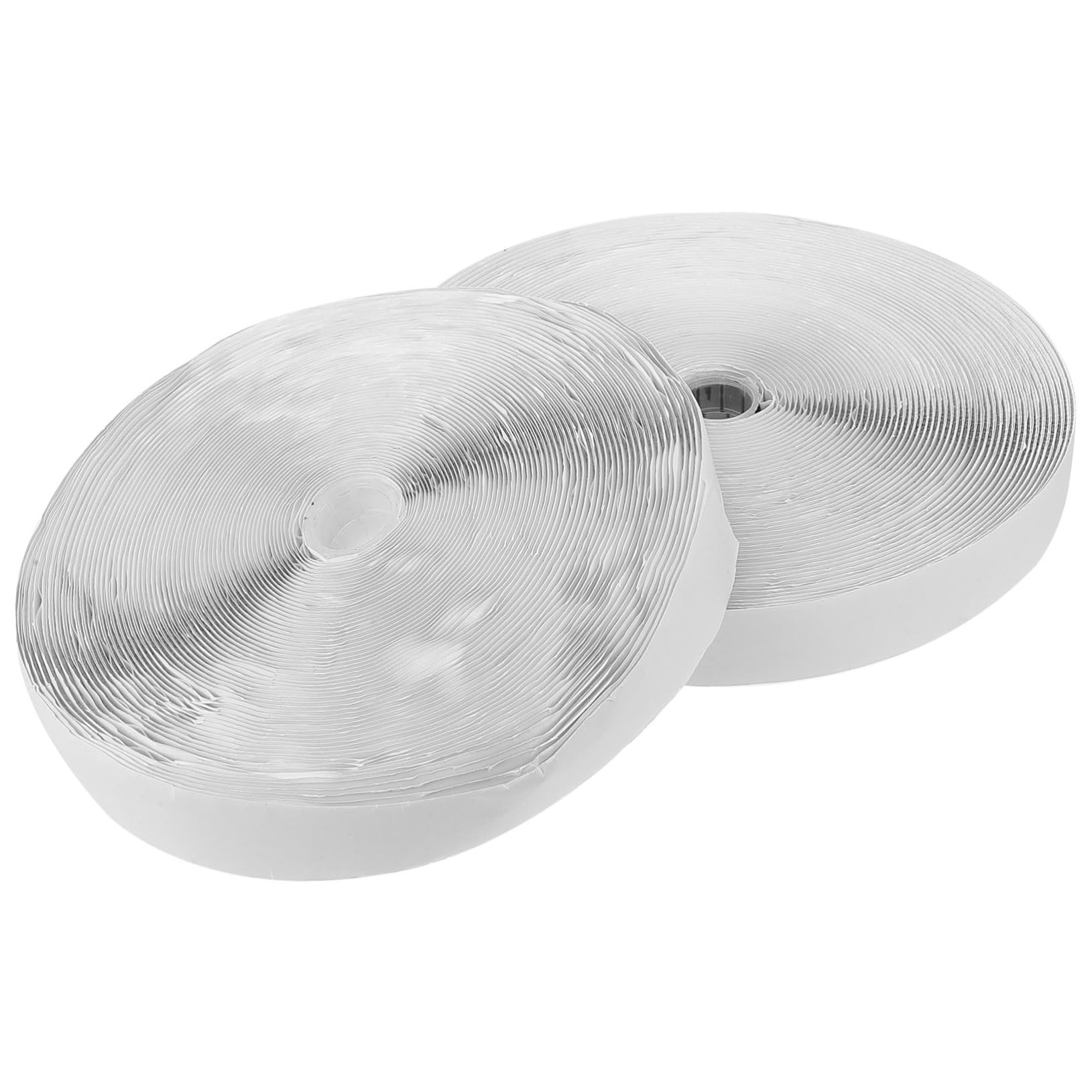 Nastro Adesivo a Strappo Doppia Faccia Bianco 25 Metri | Tende e Zanzariere, Kit, Nylon e Poliestere, Forte Tenuta Resistente All'usura