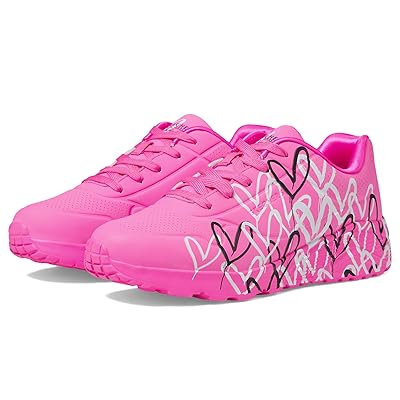 SKECHERS KIDS Jgoldcrown:Uno Lite Metallic Love 314067L (Little Kid/Big Kid) Girl
