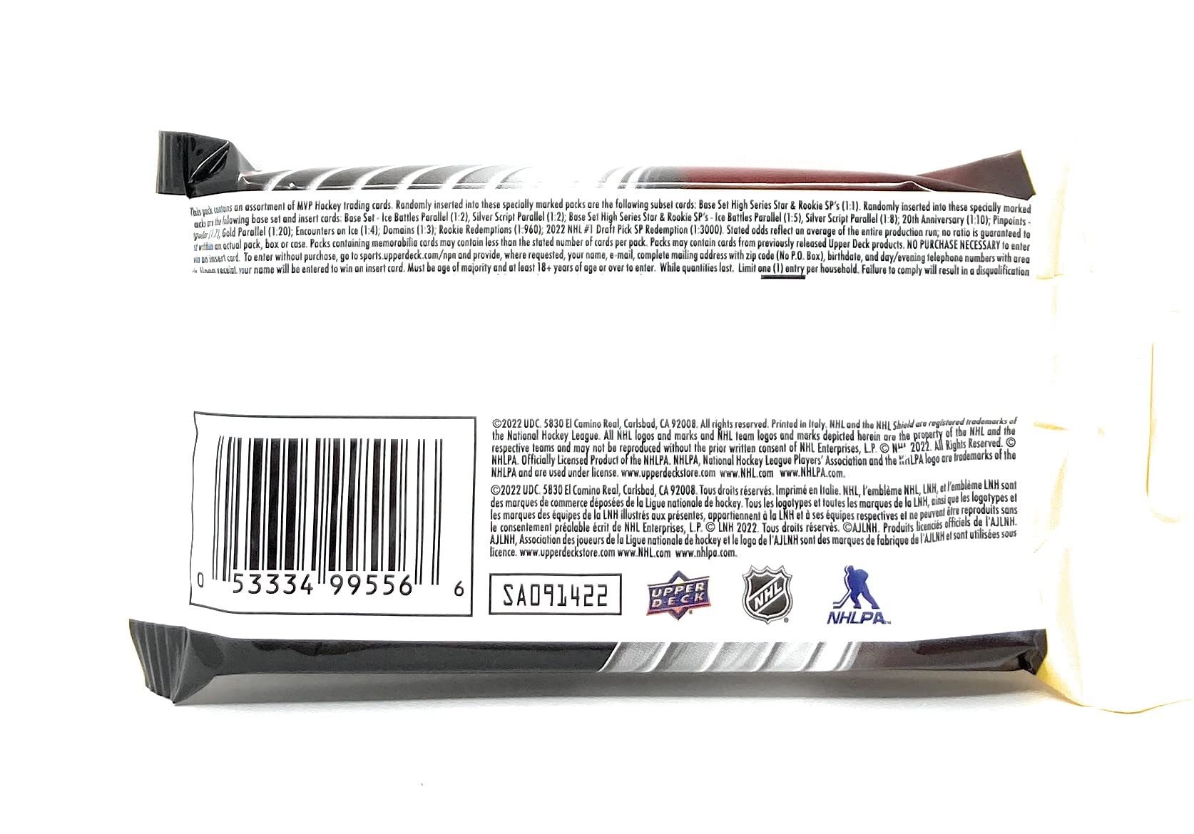 Upper Deck 2022/23 MVP Hockey NHL Fat Pack