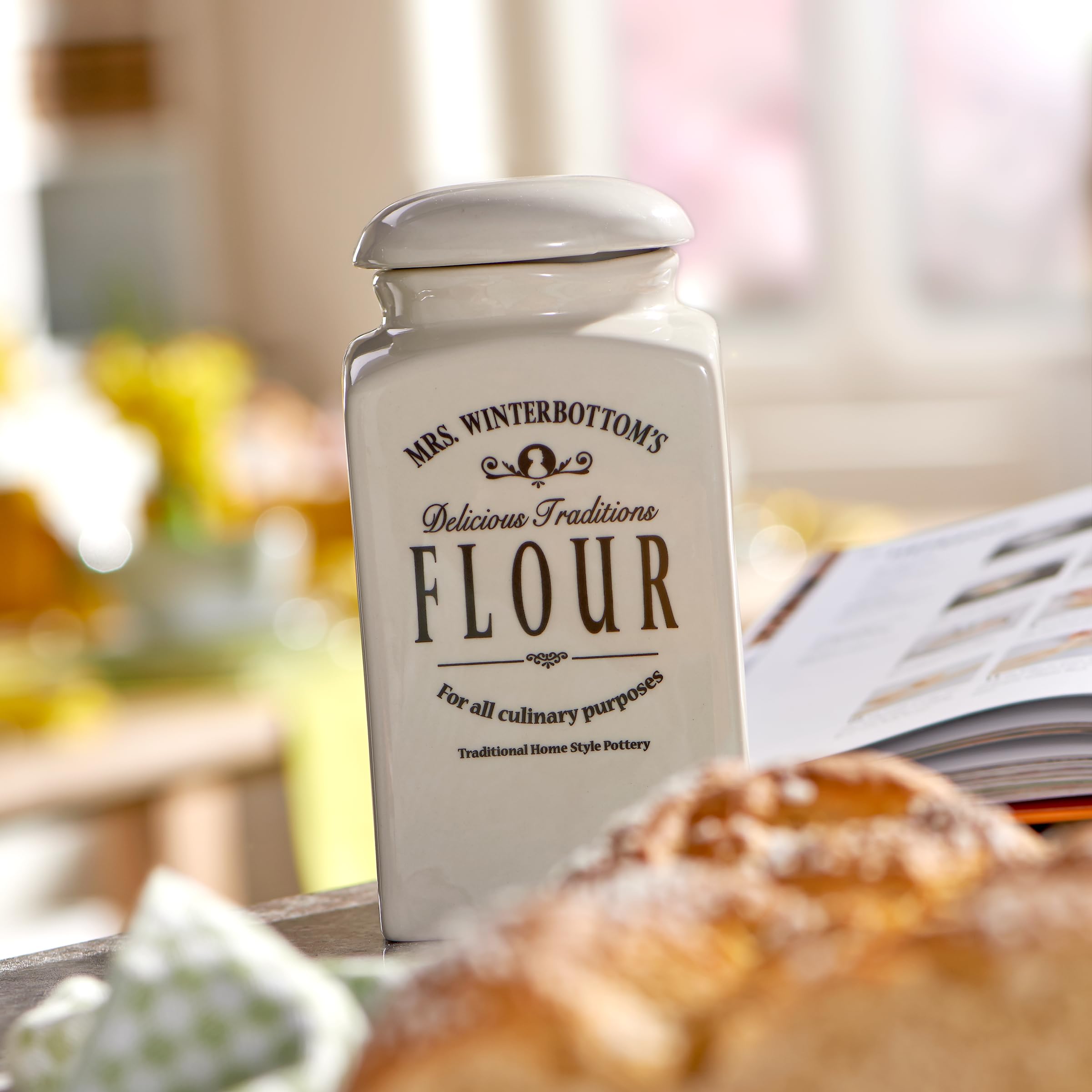 BUTLERS MRS. WINTERBOTTOM'S Mehldose 1,3 l : Amazon.co.uk: Home