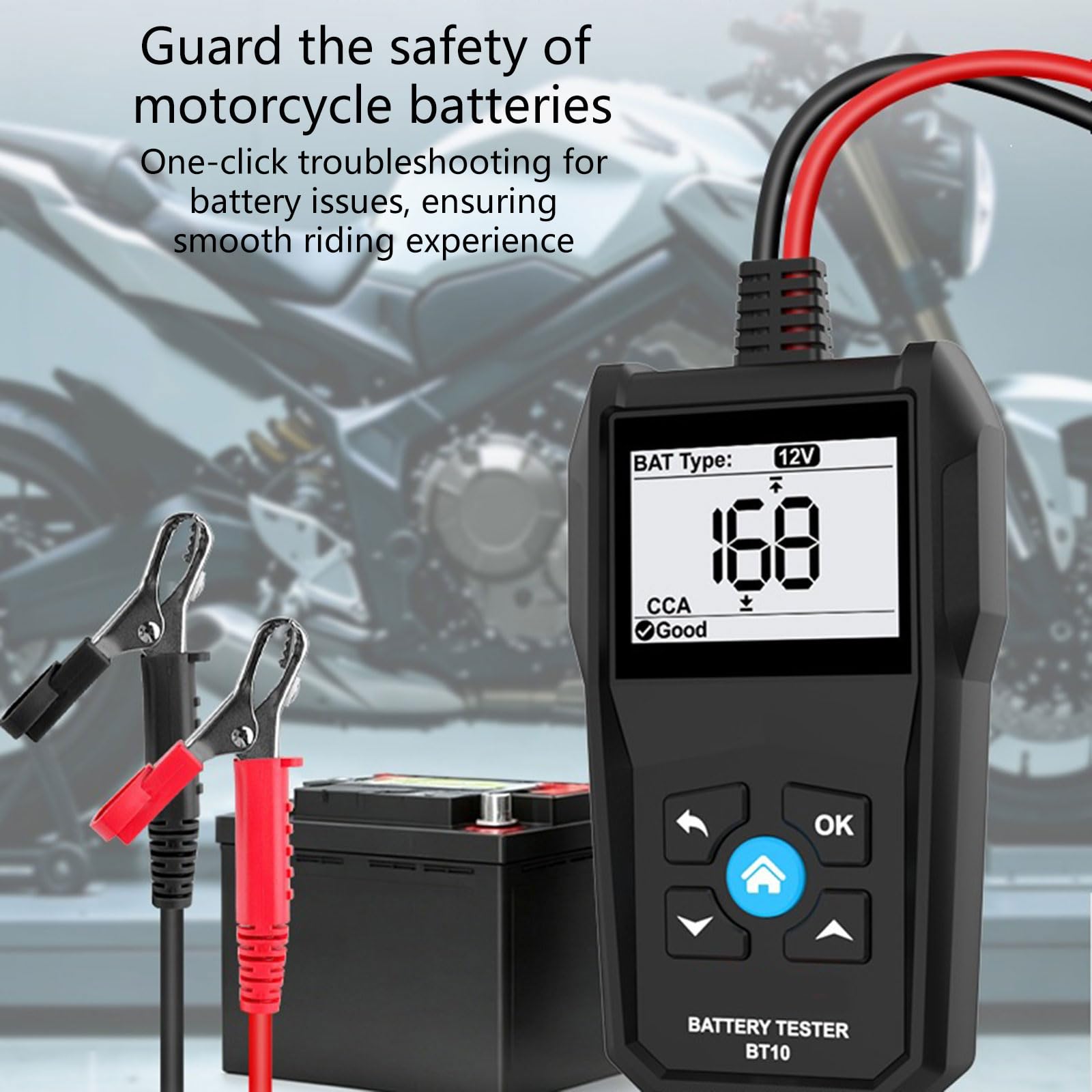 Analyseurs de batterie de véhicule, haute précision pour les tests de tension, mesure de capacité et Diagnostic de résistance, testeur de batterie de voiture