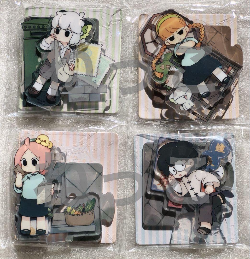 Amazon.co.jp: 羅小黒戦記 アクリルスタンドセット 小黒 山新 小白 阿