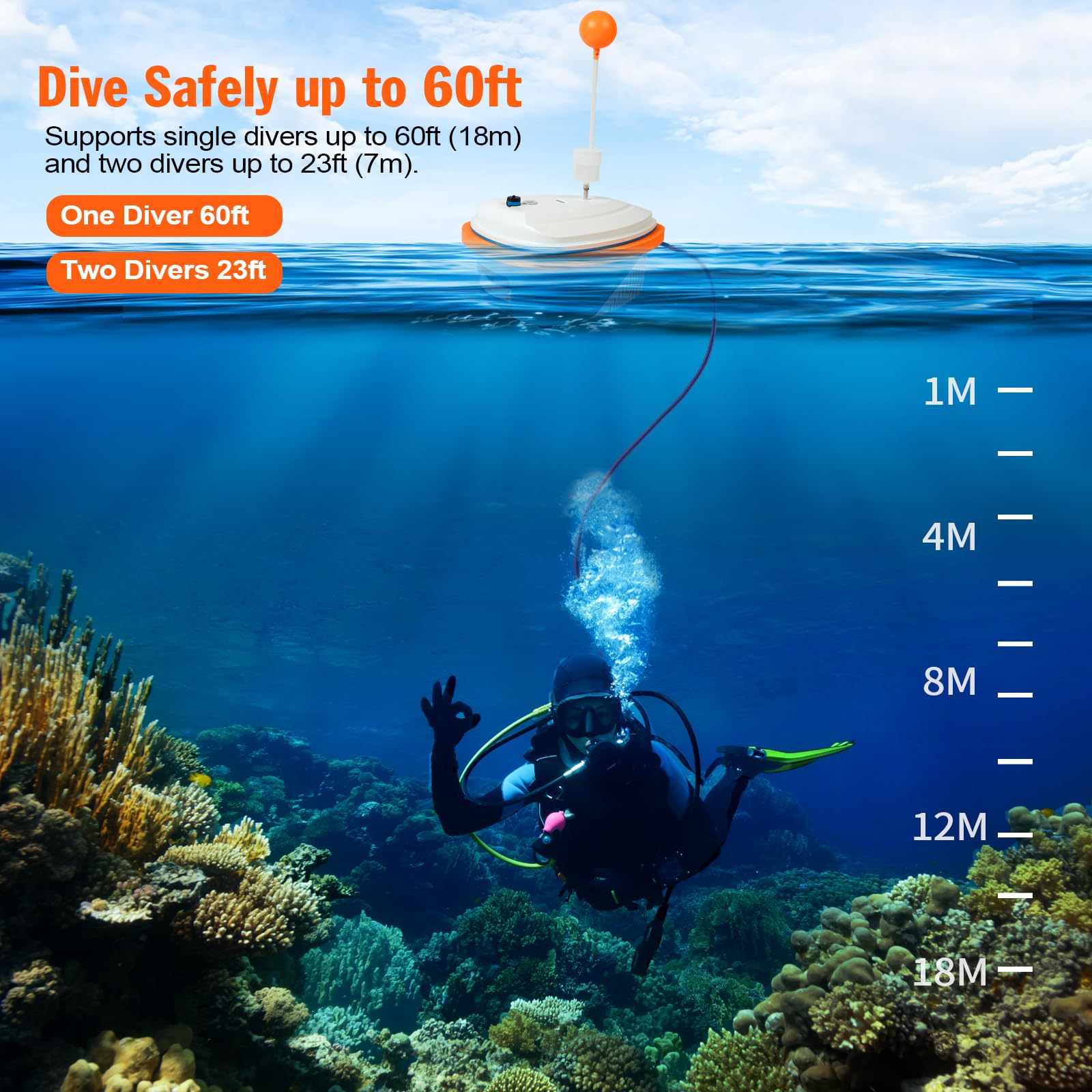 Aluminum Scuba Pony Bottle Tank