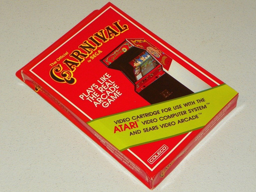 Jeu Atari 2600 VC Carnival Sega cartouche seule