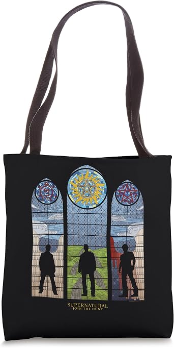 Supernatural Stained Glass Tote Bag