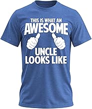 This is What an Awesome Uncle Looks Like Shirt – Funny Adult Humor T-Shirt for Men, Best Uncle Gifts for Mens
