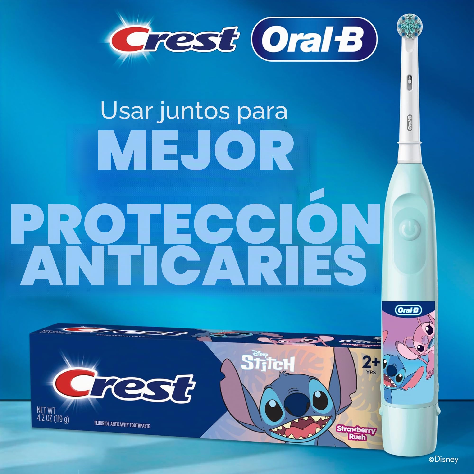 Cepillo de dientes eléctrico para niños Oral-B con batería, con cerdas extra suaves que cambian de color, para niños a partir de 3 años
