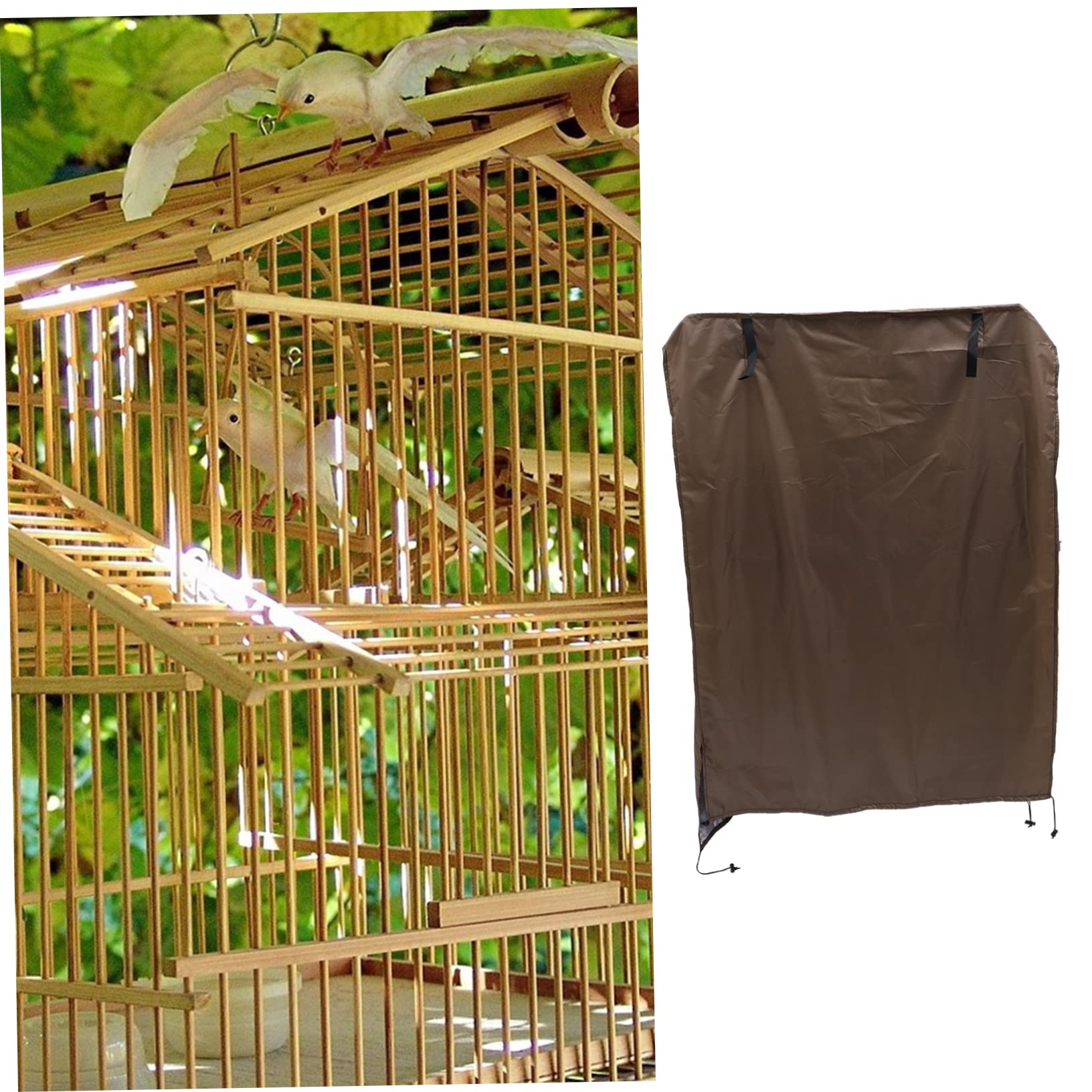 Hohopeti Outdoor Vogelkäfig Abdeckung Staubschutz Für Papageienkäfige Schützt Vor Sonne Und Regen Farben