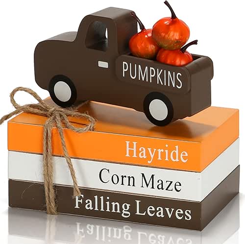 Fall Decorations for Home 7PCS Table Centerpieces, Tabletop Thanksgiving Decor