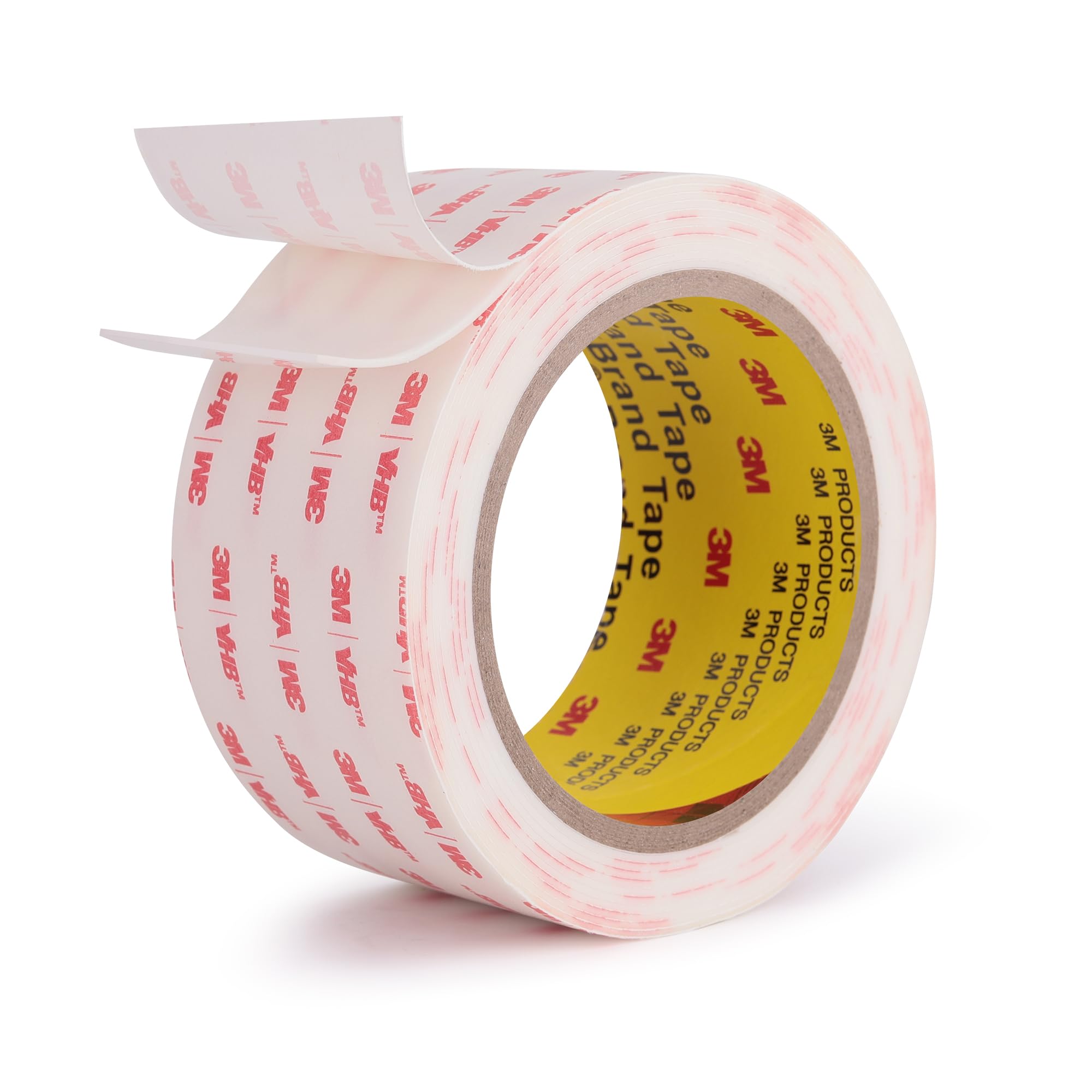 Double Sided Tape Heavy Duty Mounting Tape 2" x 10.8Ft Made of 3M 4950 White Strong Adhesive Waterproof Foam Tape for Home Office Car Décor