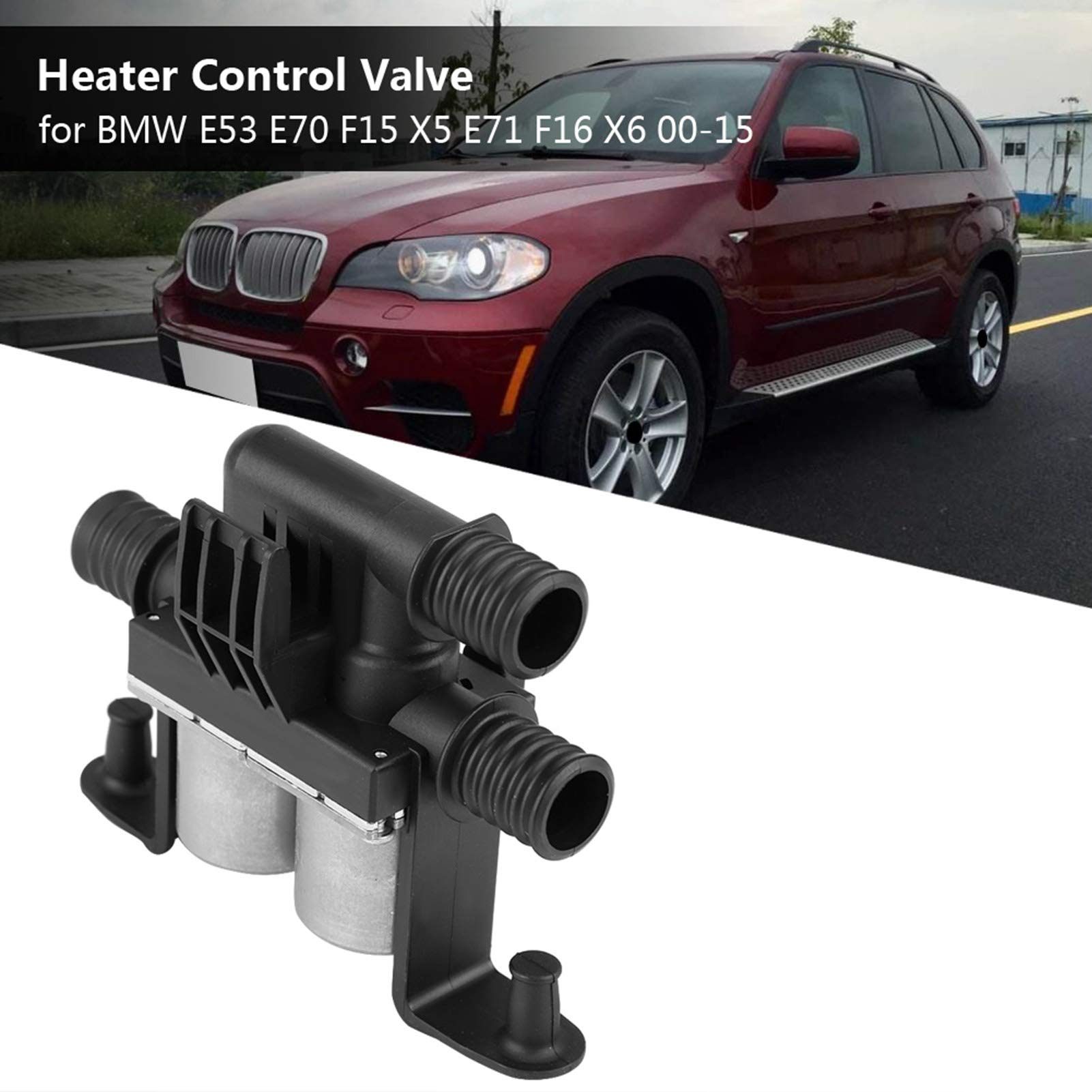 Elettrovalvola di raffreddamento Elettrovalvola di raffreddamento professionale Ricambio Auto per BMW X5 E53 E70 X6 E71 F16 2000-2015