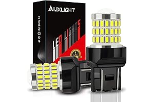 7443 T20 LED Bulbs White, 57-SMD Xenon White LED Replacement Bulbs 992...