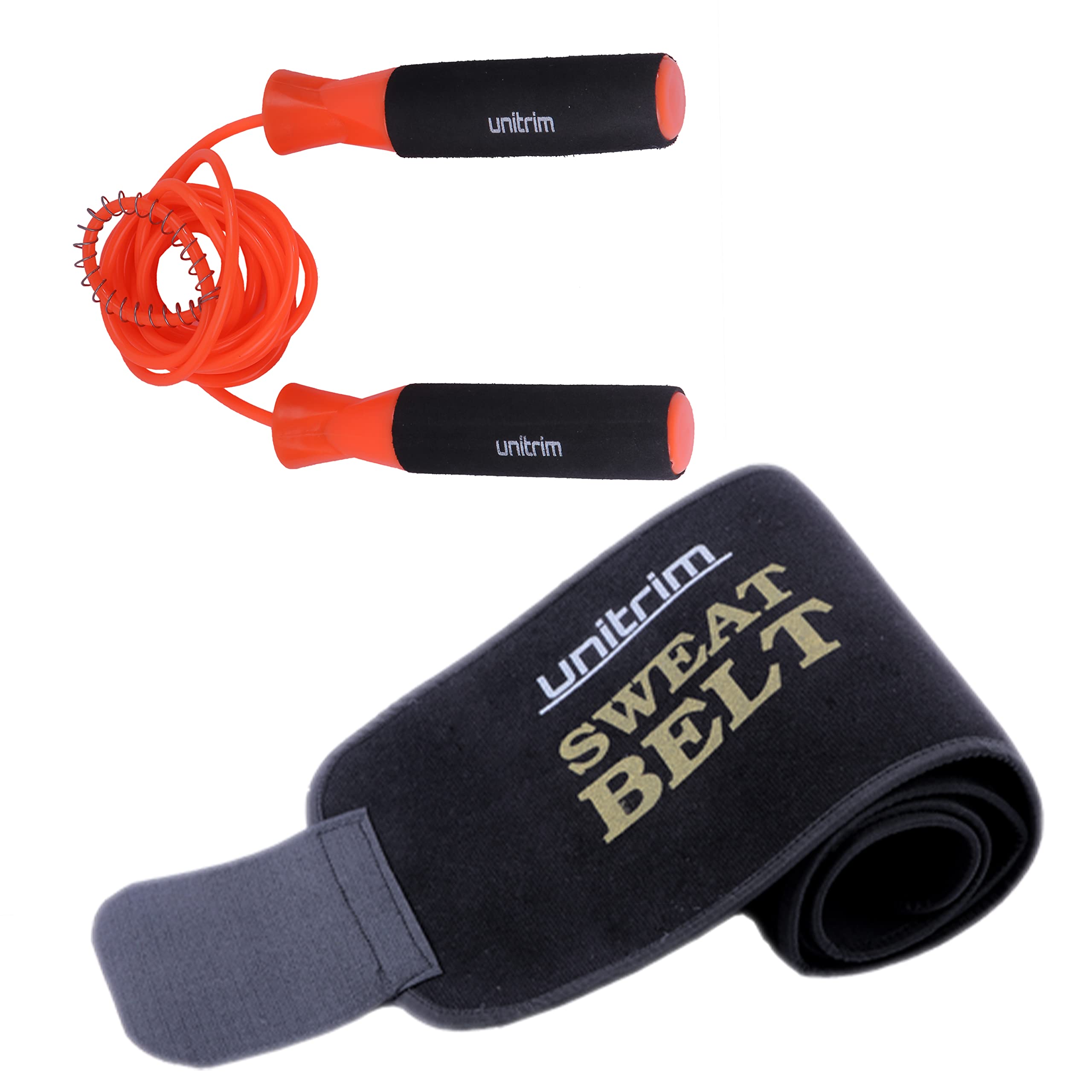 Sweat Slim Belt Men & Women Supports Weight Loss & Lower Back Support.Skipping Rope for Men, Women & Children - Jump Rope for Exercise Workout. (B098L6H5V1) Amazon Price History, Amazon Price Tracker