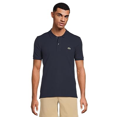 Lacoste Short Sleeve Slim Fit Pique Polo Men