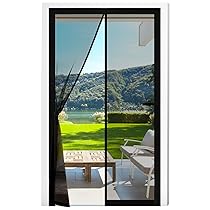 Zanzariera Magnetica Per Porte, 100x220cm zanzariera in fibra di vetro Porta del balcone Tenda di mosca senza forare Tenda magnetica della porta per il balcone Soggiorno camera da letto Porte