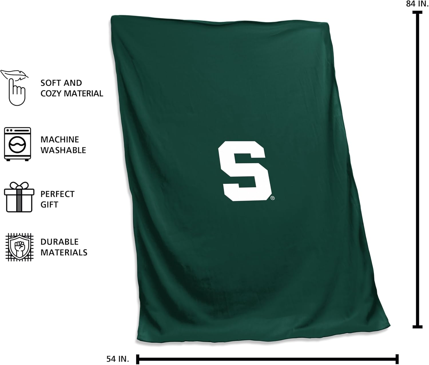 Logo Brands NCAA Racks/Futons Sweatshirt Blanket