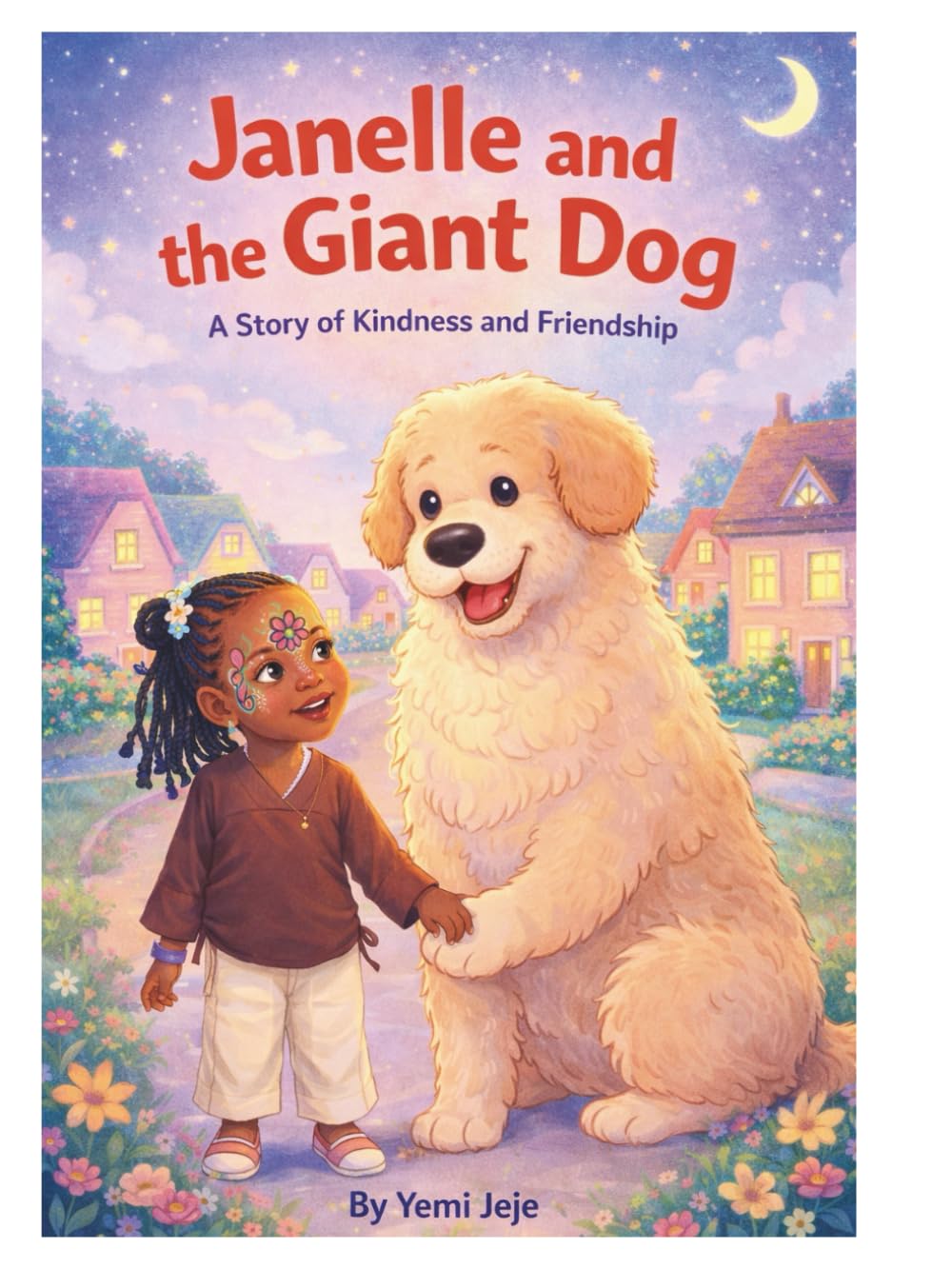 Janelle and the Giant Dog.: A Story of Kindness and Friendship.