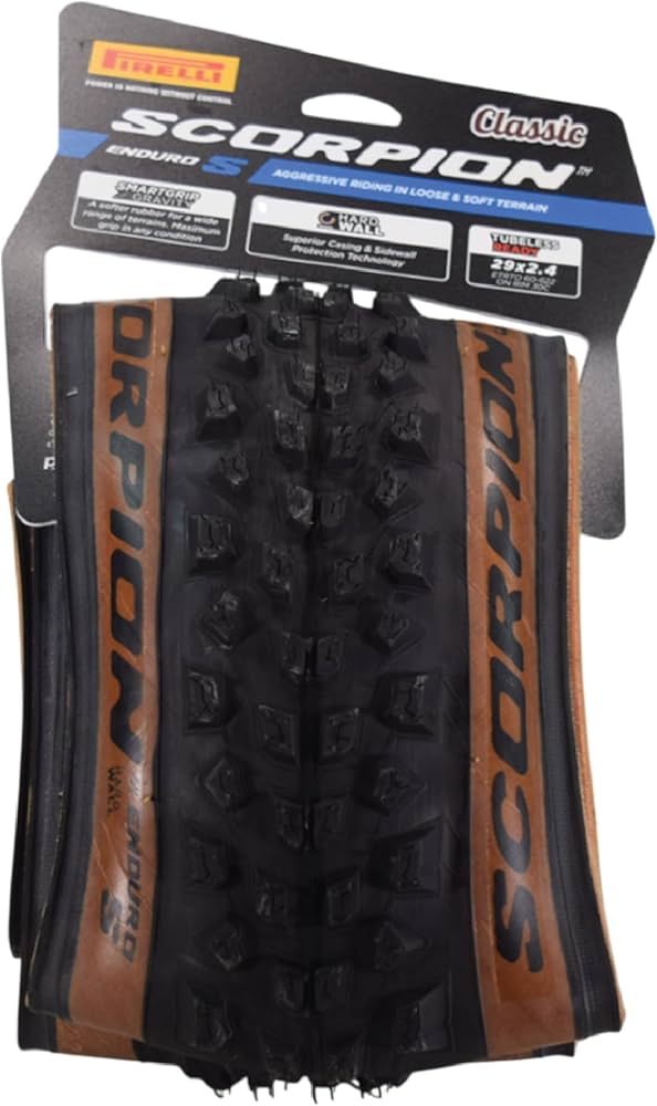 Amazon.com : Pirelli Scorpion Enduro S Classic Tan 60-622 (29x 2.4