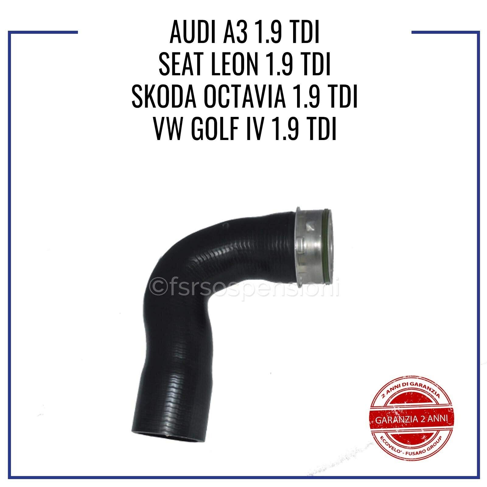 COMPATIBLE WITH U D I A3 1.9 TDI - S E T LEON 1.9 TDI - S K O D A OCTAVIA 1.9 TDI - V W B O R A 1.9 TDI, GOLF IV 1.9 TDI INTERCOOLER HOSE AIR 1J0145838T 1J0145762BJ
