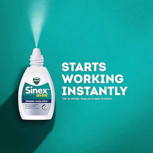 Miniatura 3 de Vicks Sinex Spray nasal severo 0.50 oz (paquete de 7)