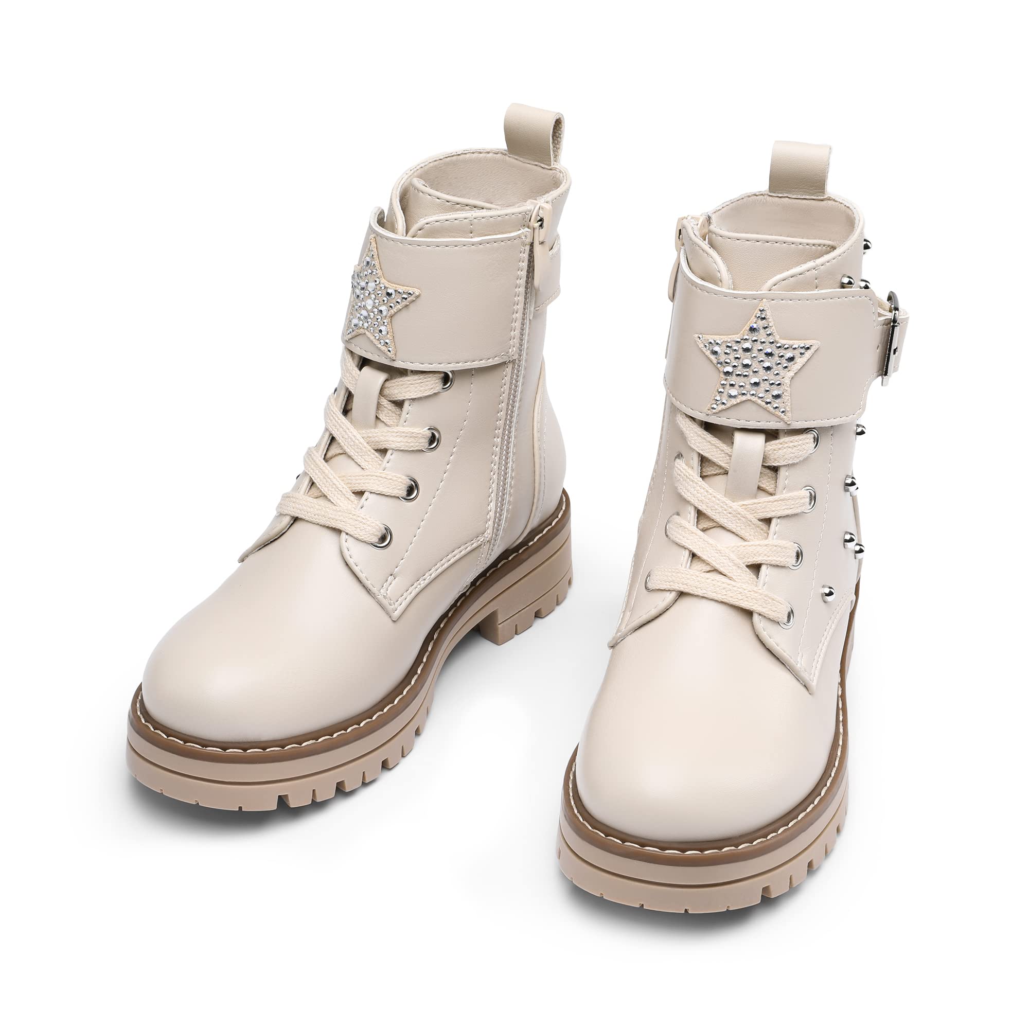 DREAM PAIRS Kids Ragazze Moda Stivali Bambine Caldo Inverno Stivaletti