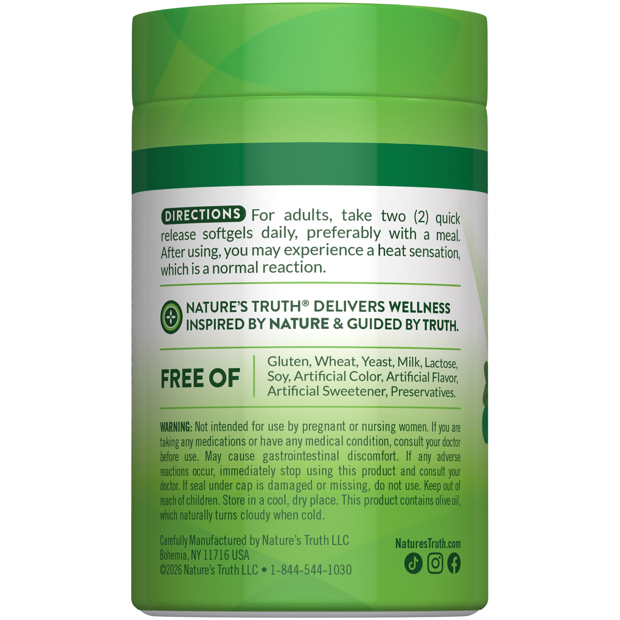 Nature's Truth Oregano Oil Softgels | 90 Pills | Contains Carvacrol — Amazon image 7