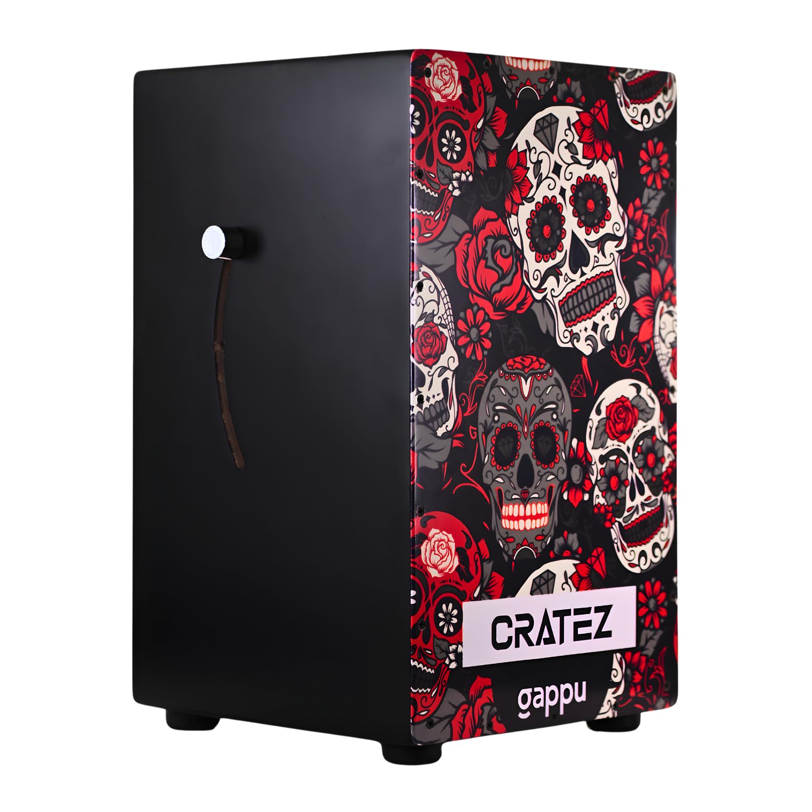 【エフェクターマニア】THE CRUNGE BOX Gappu Cratez Cajon Skull Graphic Design | Enhanced Extra Bass