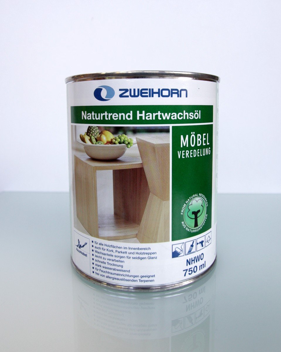 Akzo Nobel NaturTrend - Aceite de cera dura para todas las superficies de madera en interiores (750 m)