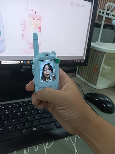 Miniatura 4 de Walkie Talkies para niños, paquete de 2 walkie talkies de video con pantalla de pantalla, radios de juguete recargables para edades de 3 a 12 años,