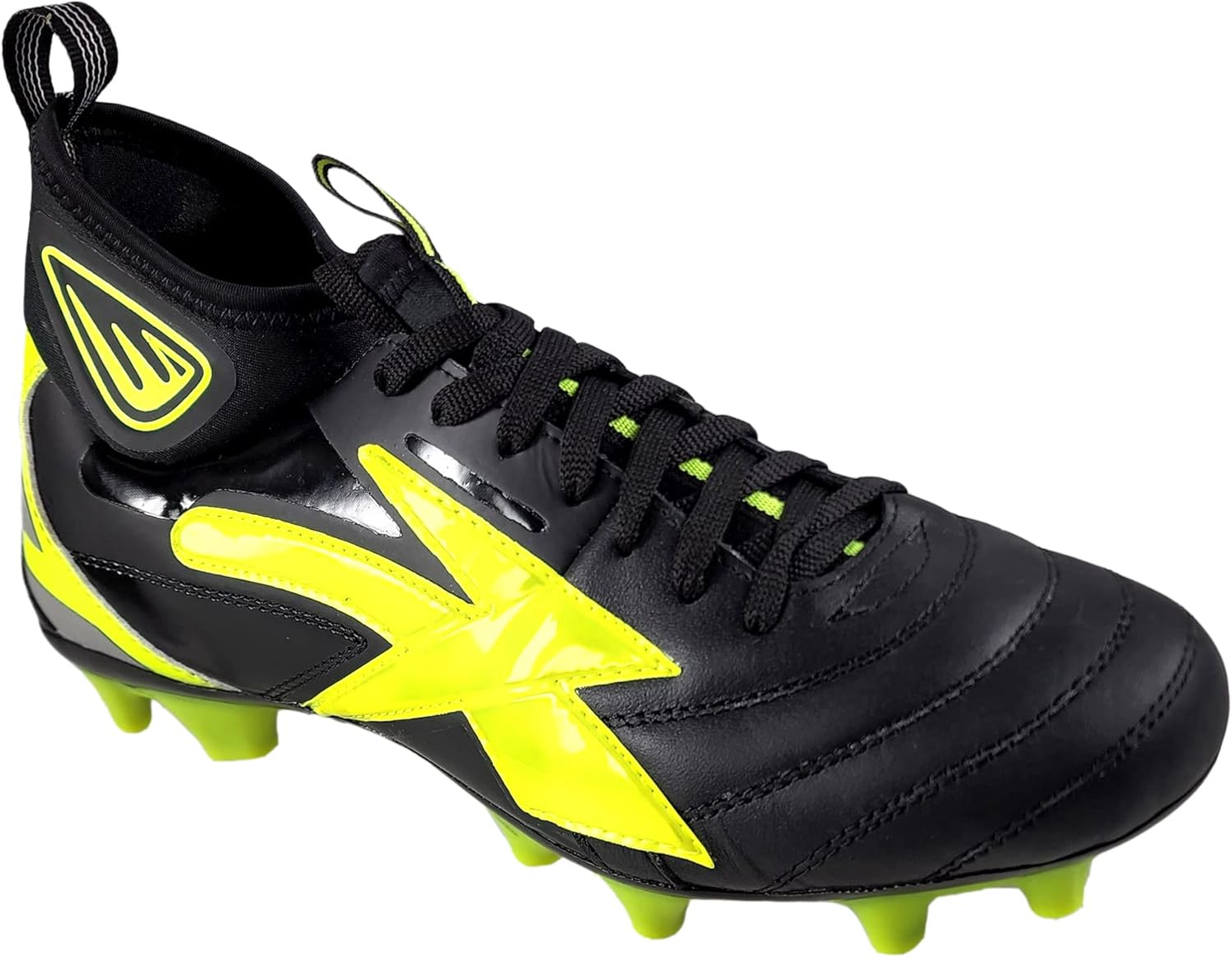 Authentic Concord Soccer Cleats S210XN Firm Ground Black/Fluorescent