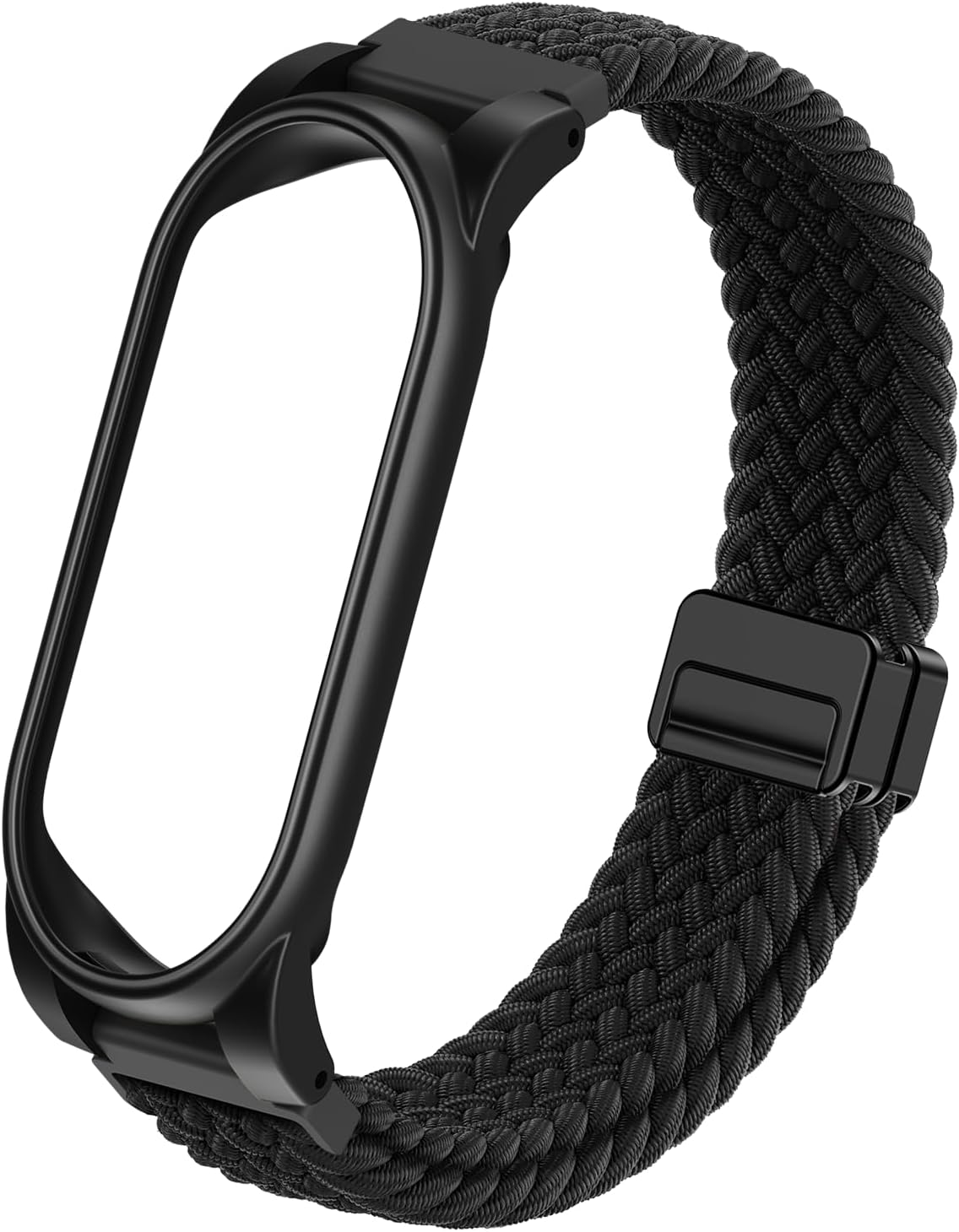 Adjustable Braided Wristband Compatible with Plaud NotePin & NotePin S AI Voice Recorder,Breathable Soft Wearable Strap with Magnetic Buckle and PC Case,Comfort Band,Note Ai Voice Recorder Accessories