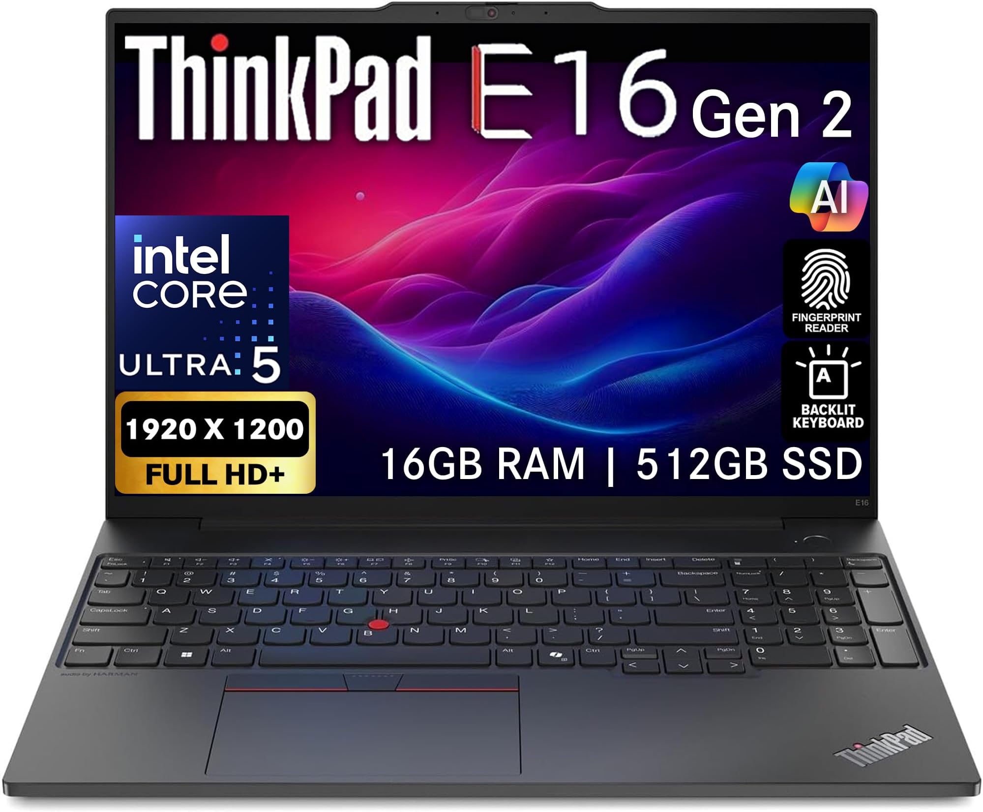 Oemgenuine OEM Lenovo ThinkPad E15 Gen 2 15.6" FHD, Intel Quad Core i5-1135G7 (Beats i7-10510U), 16GB RAM, 512GB NVMe, WiFi 6, W10P, Laptop
