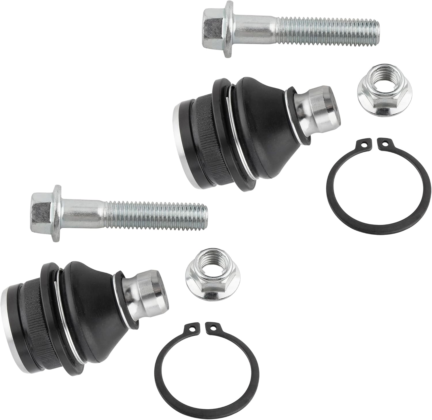 K500063 Front Suspension Lower Ball Joints Left & Right for Dodge Caliber 2007-2012 Mitsubishi Lancer 2002-2007 Jeep Compass Patriot 2007-2017, Pack of 2