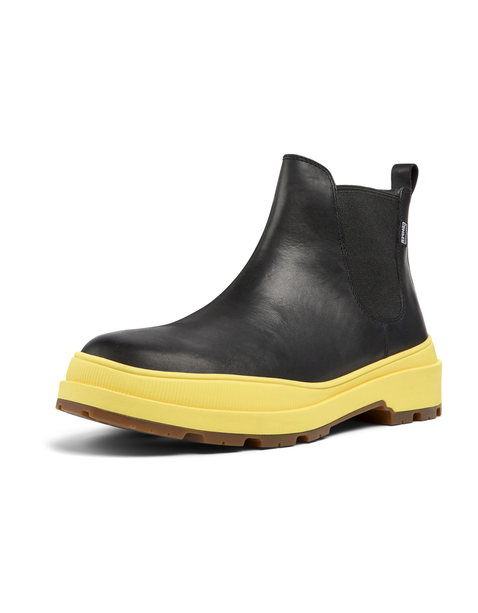 Camper Brutus Trek K300484, Chelsea bootie, Black 001,