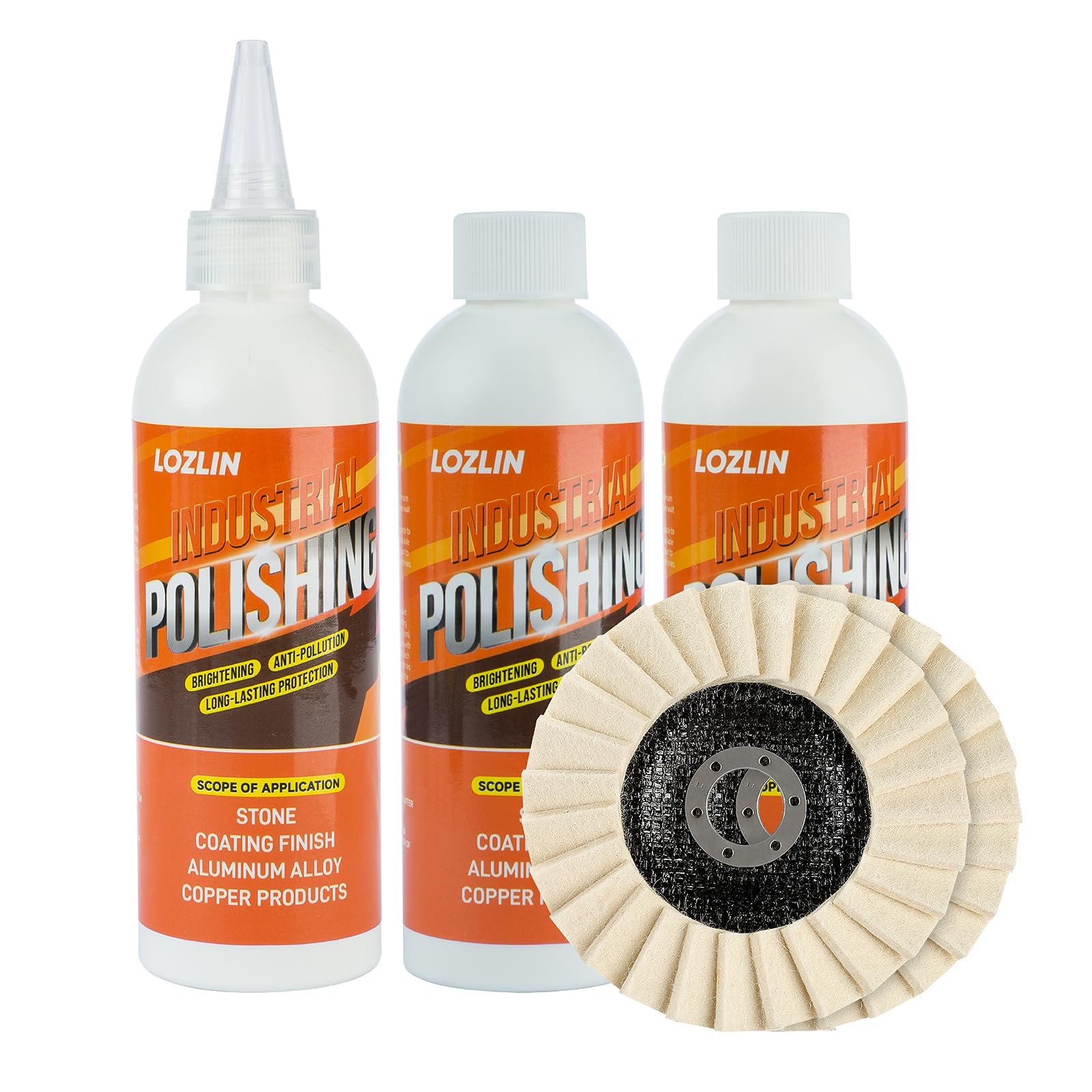 Restore Stone & Metal Shine - LOZLIN Polish Paste -9