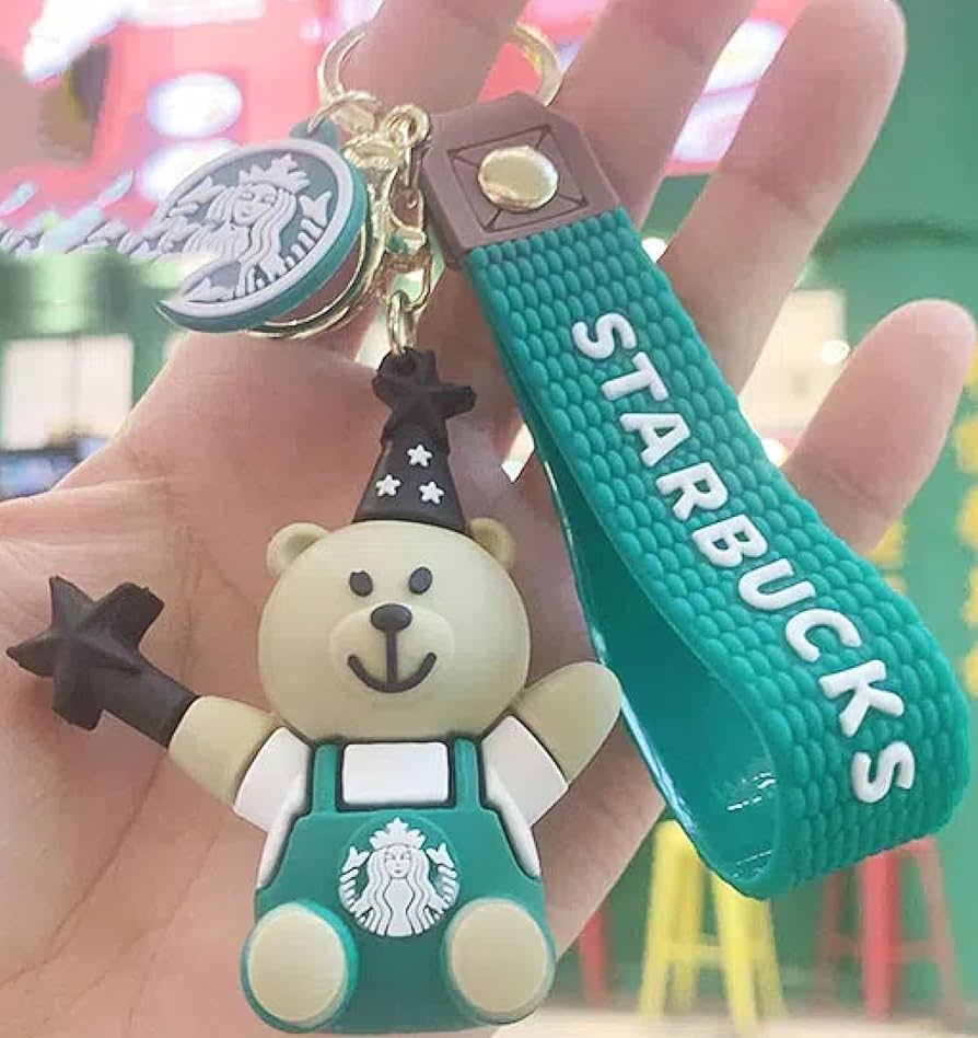 Amazon.co.jp: スターバックス くま ストラップ キーホルダー