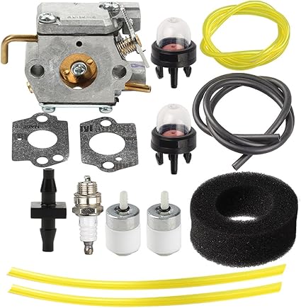 Harbot 753-04333 753-04408 Carburetor with Tune Up Kit for Troy Bilt  TB320BV TB310QS YM320BV YMGBV3100 Ryobi MTD 320BVR RGBV3100 Blower 753-04144