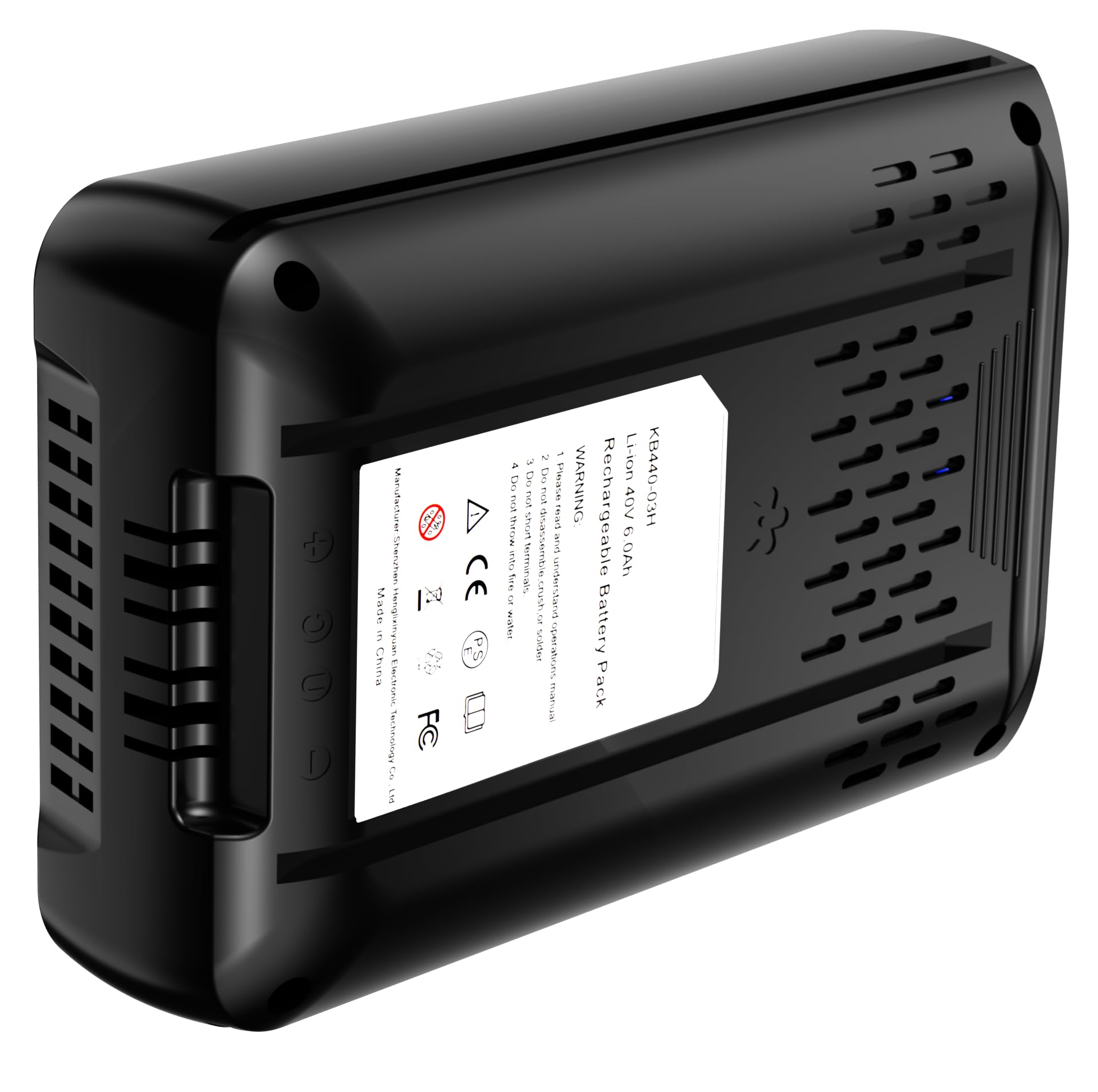40V 6.0Ah Reemplazo para batería Kobalt 40V KB440-03 KB540C-06 KB540-06 KB2540C-06 KB640-03 KB240-06 KB640-06 KB245-06 40V KB640-06 Batería obalt, Para herramientas eléctricas Kobalt de 40 V