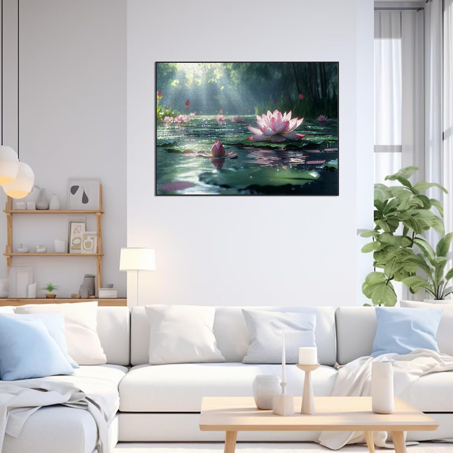 Puzzle 4000 Pezzi primavera Puzzle Classici per Gioco Familiare, n-74 | Impossibile Puzzles, Intrattenimento Creativo, Rilassamento e Intelligence, Regalo per Amore e Amico, Decorazioni Casa, Lotus