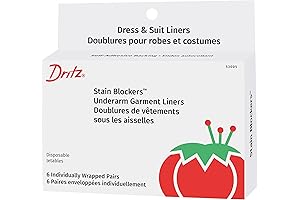 Dritz Dress and Suit Underarm, Stain Blocker, Garment Liners