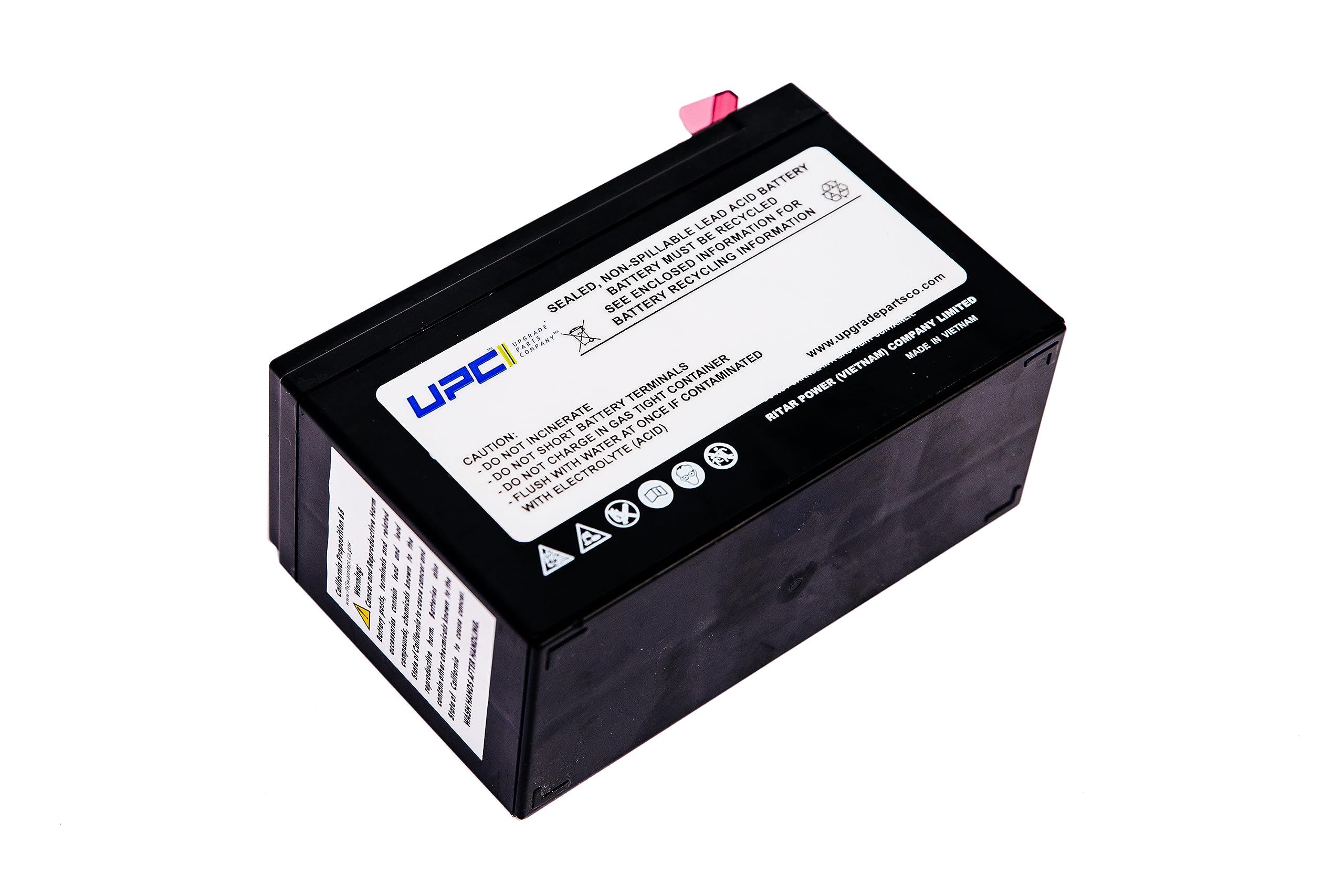 UPC UPGRADE PARTS COMPANY RB1290-UPC Compatible Replacement Battery for CyberPower UPS Models CP1000PFCLCD, CP850PFCLCD, AVRG900LCD, CP1000AVRLCD