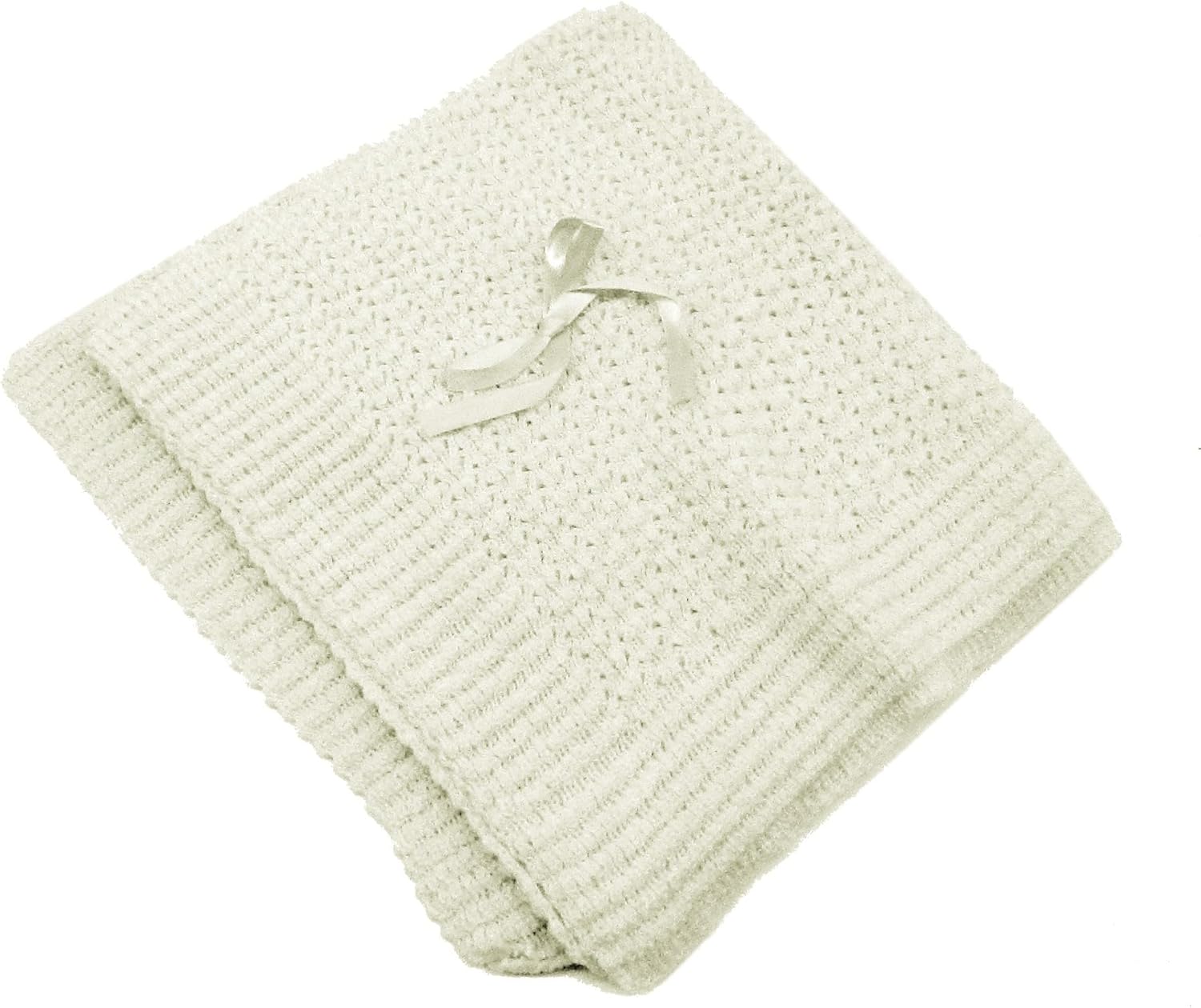 Abelito Newborn Baby Crochet Blanket 5 Piece Set Hat, Booties, Sweater, Pants - Image 2