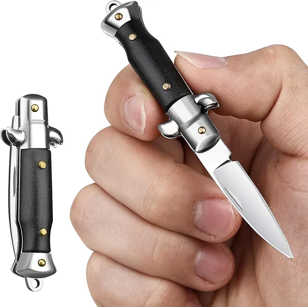 FUNBRO Small Pocket Knife, Cool Knives Box Cutter, EDC Knifefor Every Day Carry, Small Gift for Women Men