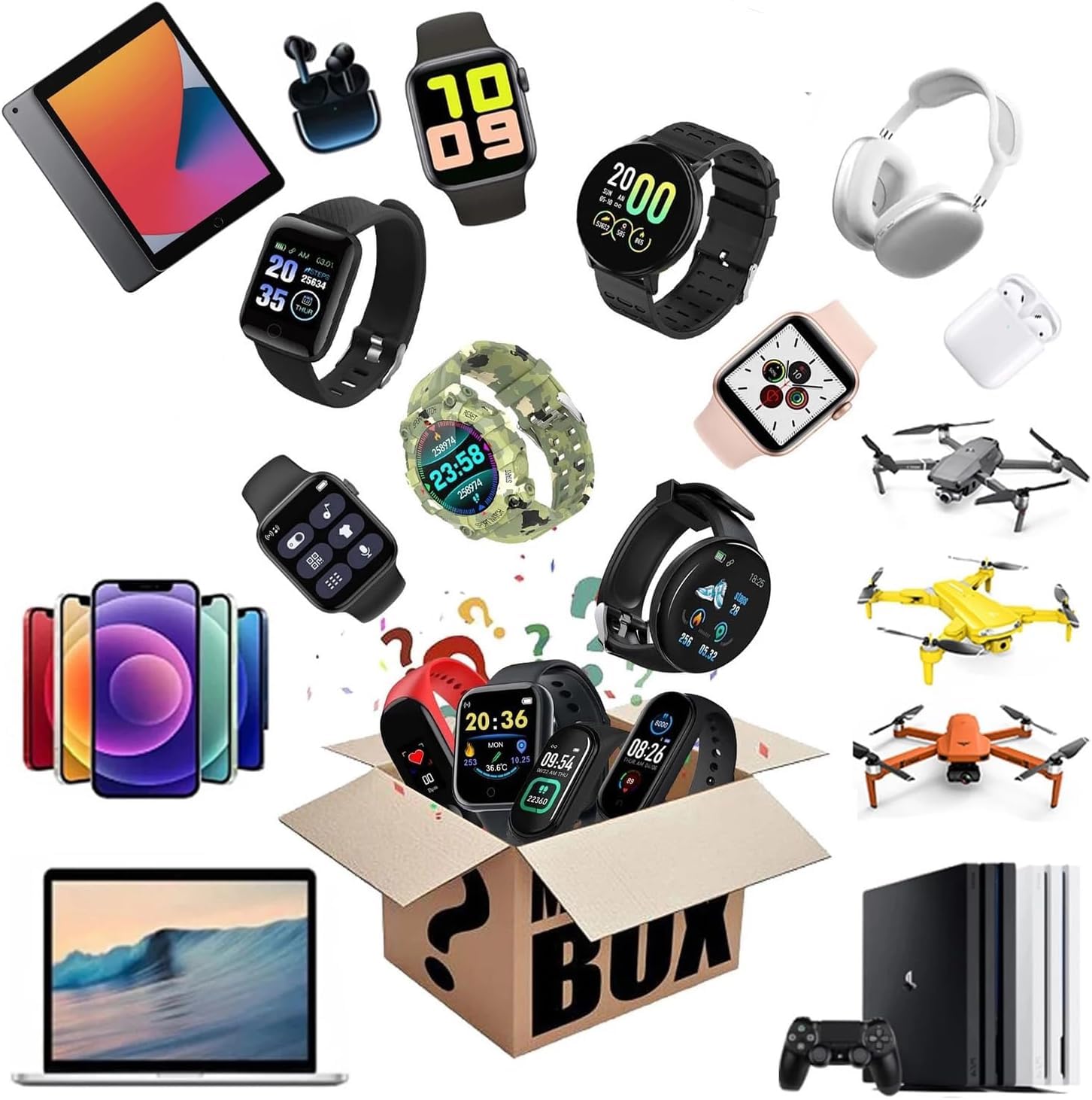 Geräten im Jahr 2026 Paletten,4-30 STK. Palettenware Haushaltswaren Multimedia A Ware B Ware Palette Elektronik Geschenkbox ch6